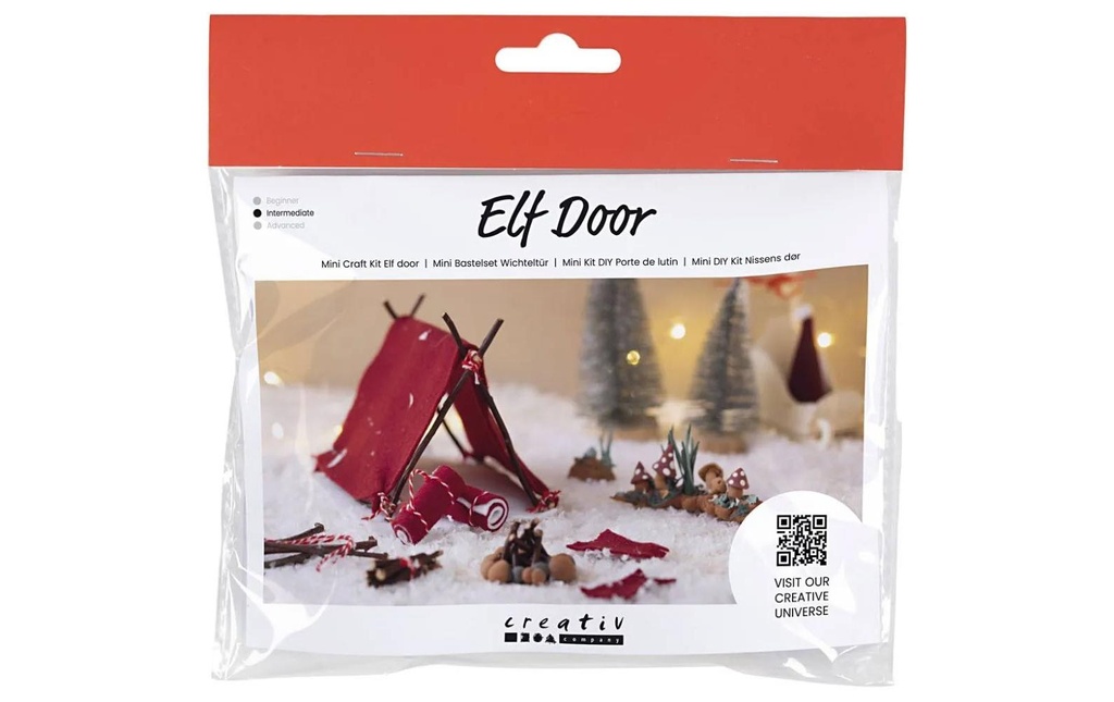 Creativ Company Mini ustensiles Porte des elfes / porte des lutins Scène Camping