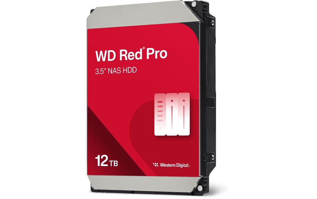 Western Digital Disque dur Red Pro 3.5 SATA 12 TB