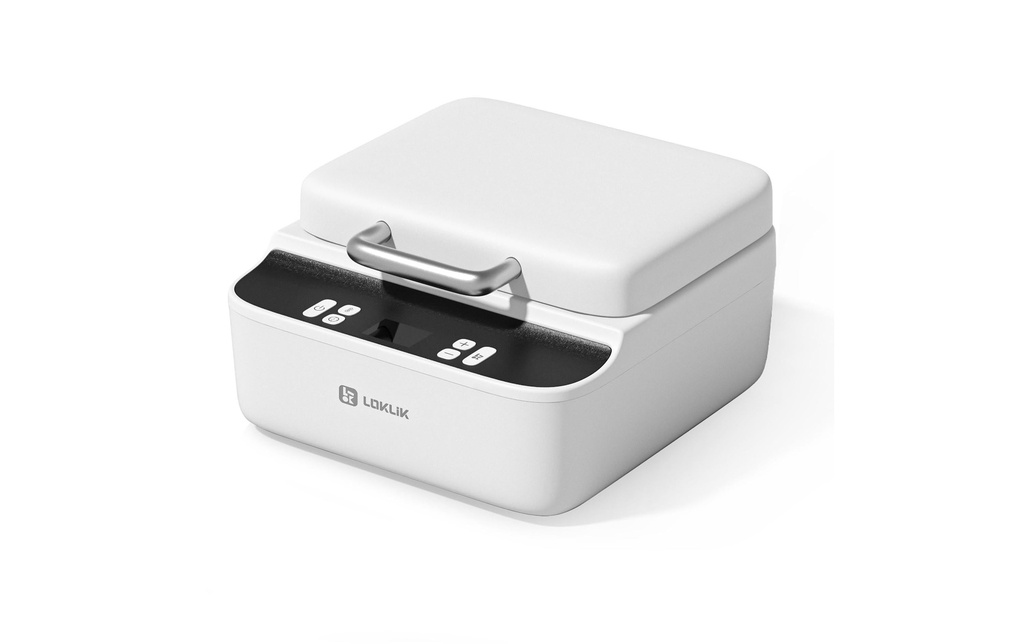 LOKLIK Presse de transfert pour les téléphones portables Blanc