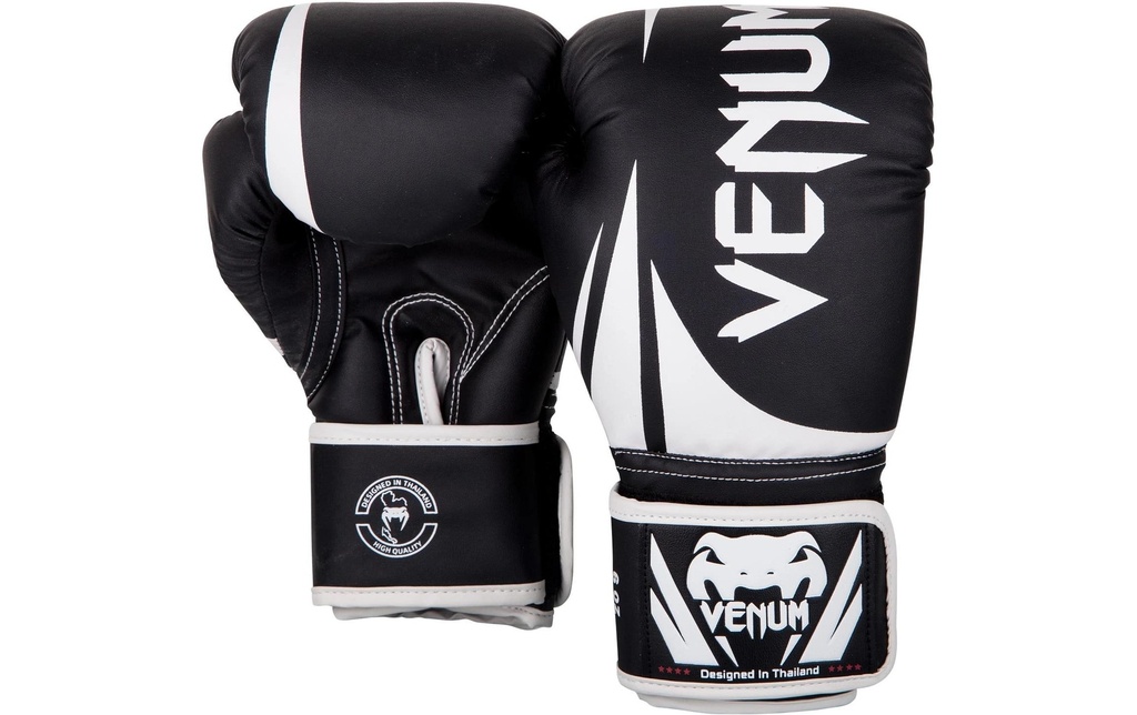 Venum Challenger 2.0 Kids Boxing Gloves 6 oz, noir/blanc