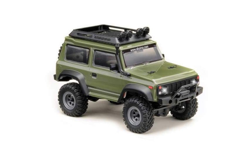 Absima Micro Crawler Jimny vert, 4WD, RTR, 1:24
