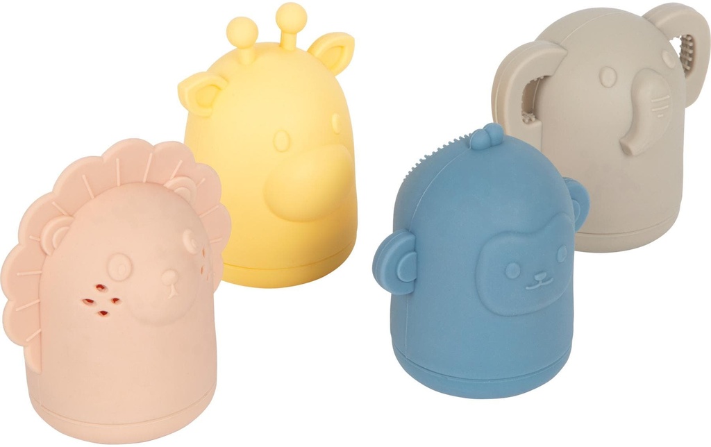 small foot Jouet pour le bain Lot de 4