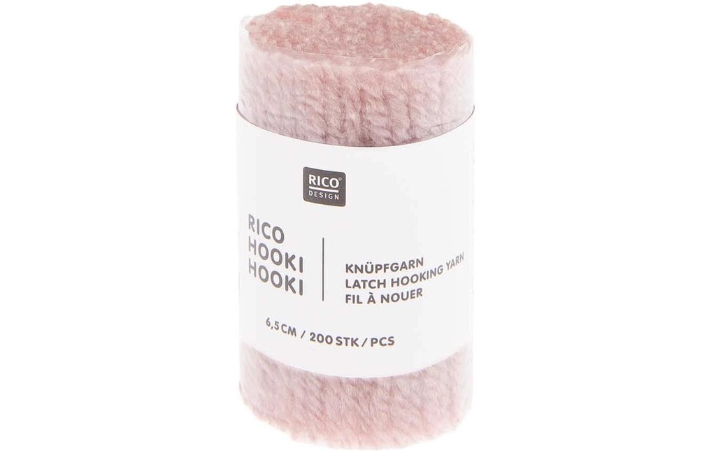 Rico Design Fil à nouer Hooki Lilas