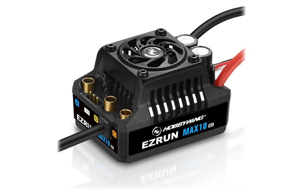 Hobbywing Régulateur Brushless Ezrun MAX10 G2 140A, 2-4S