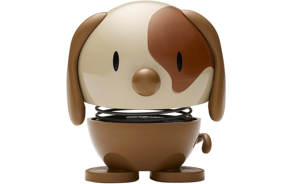 Hoptimist Objet à exposer Bumble chien S 6.5 cm, Brun