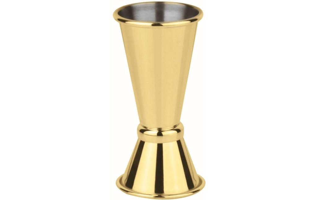 Paderno Double mesure à cocktail 40/20 ml, Doré