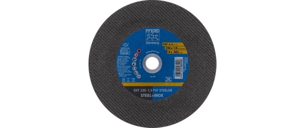 Pferd Disque à tronçonner EHT 230 x 1.9 x 22.23 mm droit