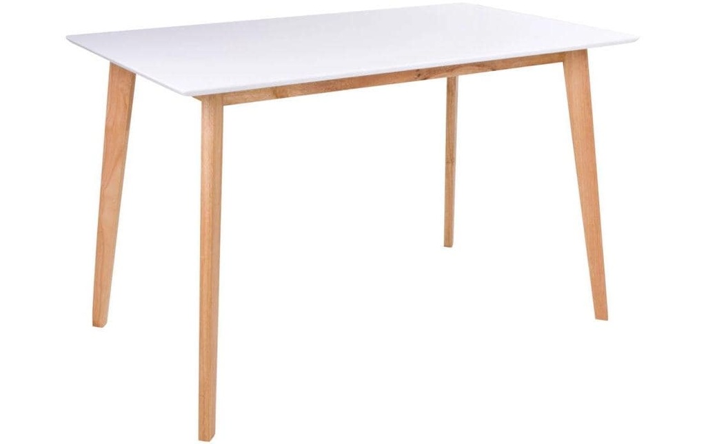 House Nordic Table Vojens 120 x 75 cm, Brun/Blanc