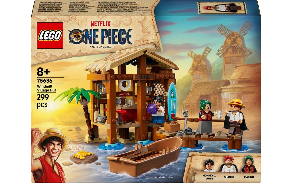 LEGO® Cabane dans le village des moulins à vent 75636