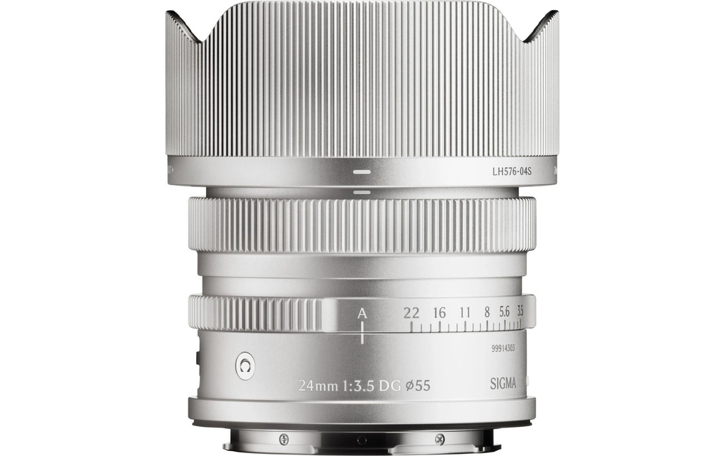 Sigma Longueur focale fixe 24mm F/3.5 DG Contemporain Argenté – L-Mount