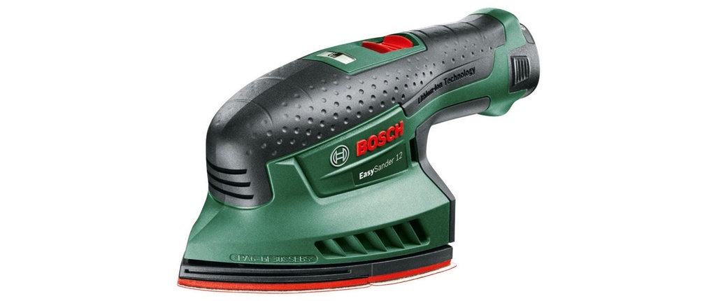 Bosch Ponceuses multifonctions sans fil  EasySander 12 Kit fonctionnement des piles