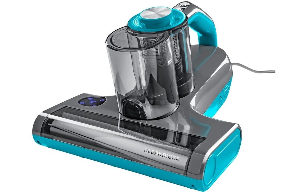 CLEANmaxx Aspirateur à main pour acariens gris/bleu