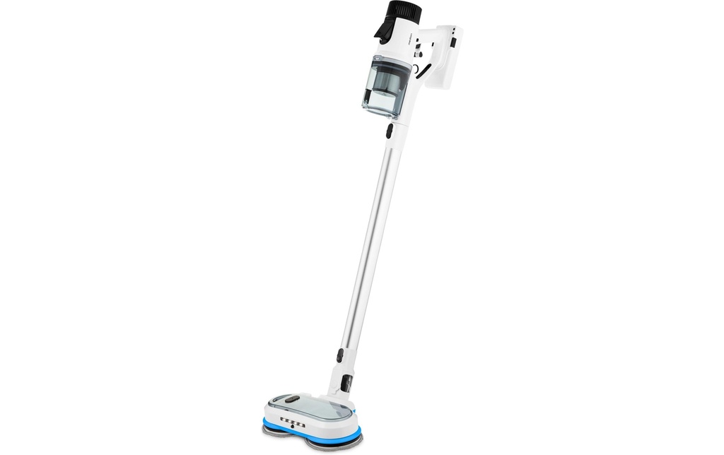 Medion Aspirateur à manche sans fil P400 W+ avec embout d'essuyage