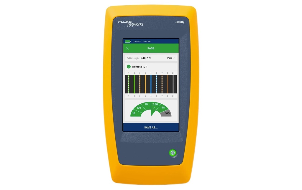 Fluke Testeur de câbles LinkIQ RJ45