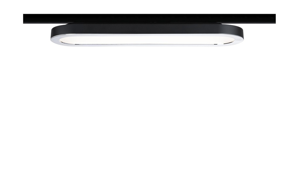Paulmann Luminaire panel LED URail Loop, 7 W, 2700 K, noir