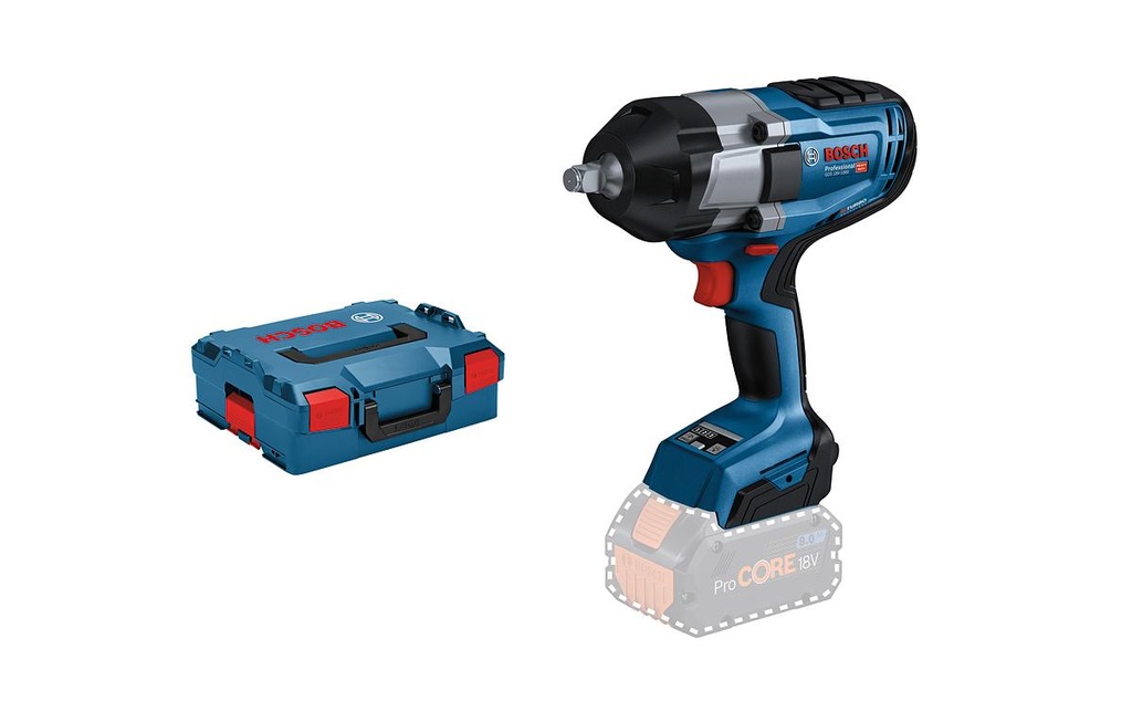 Bosch Professional Visseuses à percussion sans fil GDS 18V-1000 Biturbo Solo