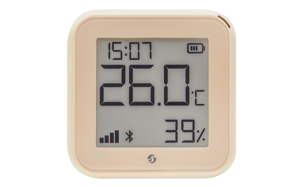 Shelly Capteurs de température et d’humidité Wi-Fi H&T Gen3, Mocha