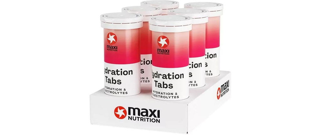 Maxi Nutrition Nutrition Hydration Tabs Strawberry Lemonade, 6x tubes