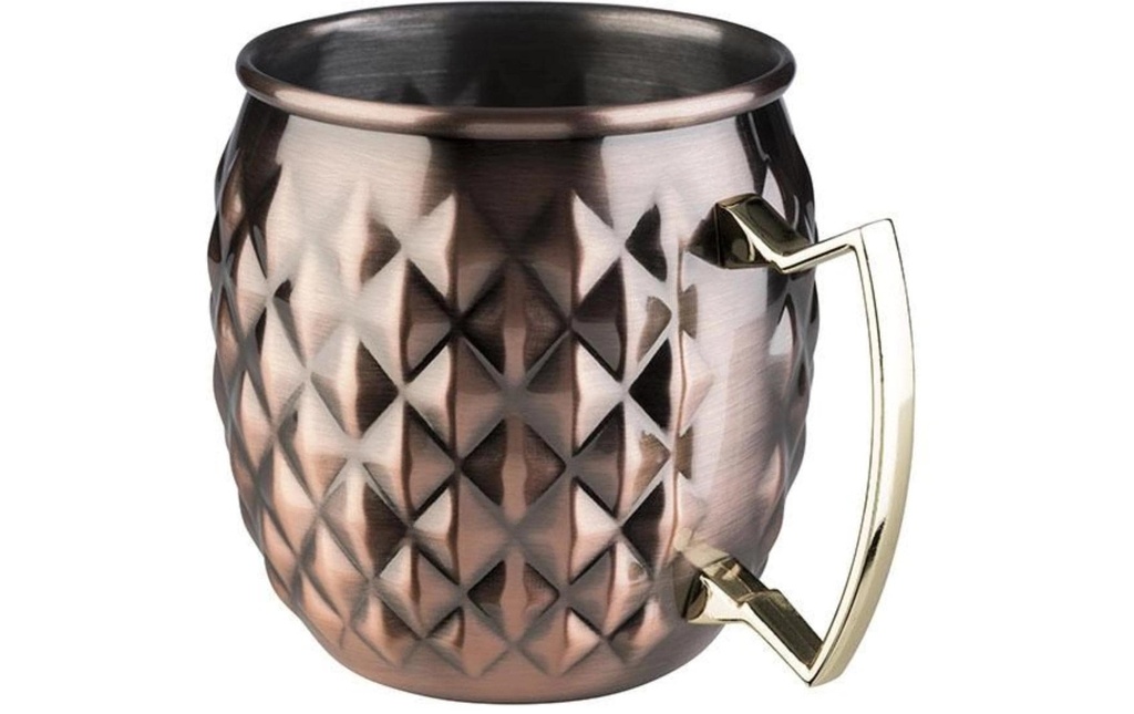 APS Gobelet à cocktail Moscow Mule 2, 0.5 l, Copper-Antique
