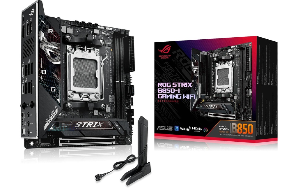 ASUS ROG Carte mère ROG STRIX B850-I GAMING WIFI
