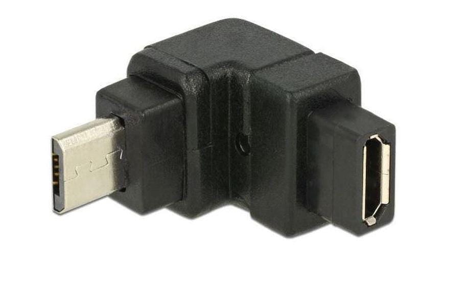 Delock Adaptateur USB 2.0 Connecteur micro USB B - Prise micro USB B