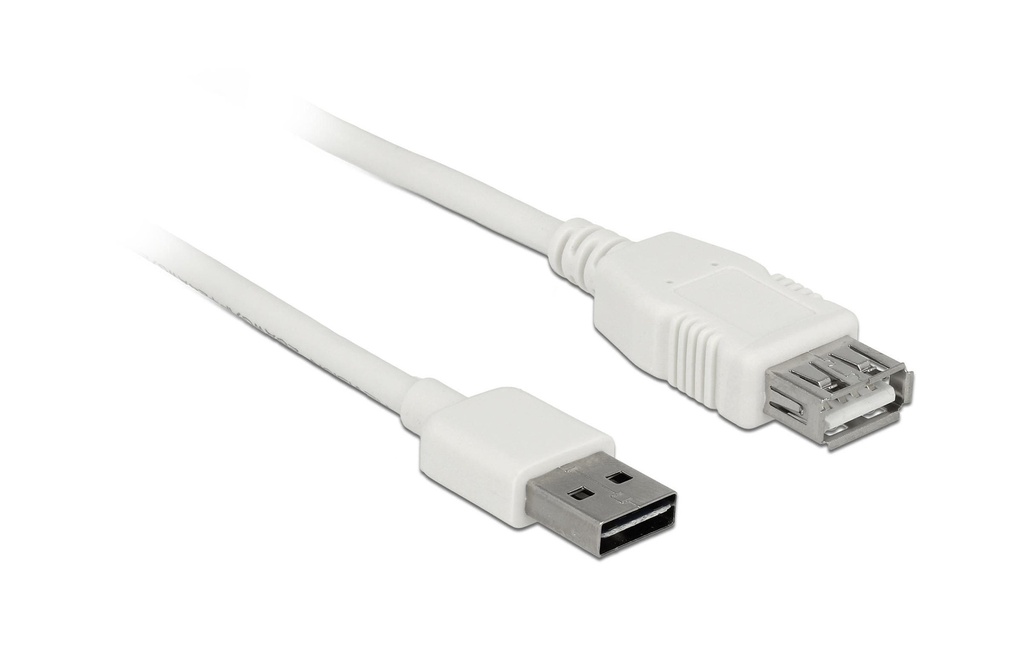 Delock Câble de prolongation USB 2.0 EASY-USB USB-A - USB-A 1 m