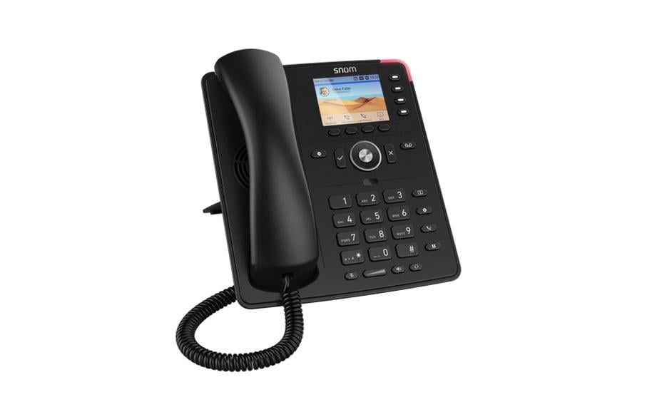 snom Téléphone de bureau D713 Noir