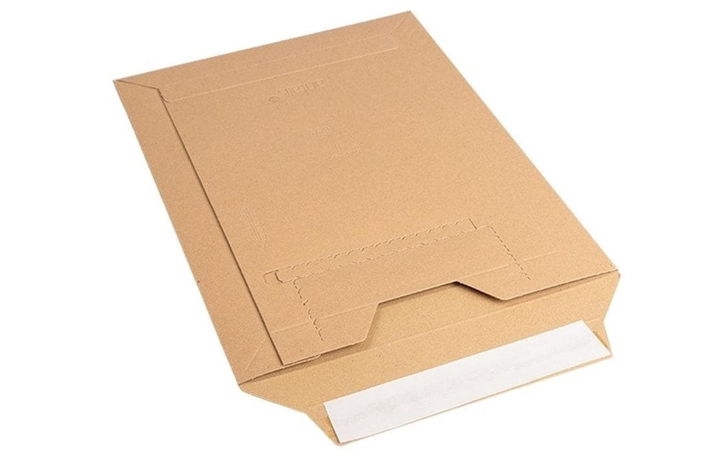 Antalis Enveloppe Owo-Sifix 17.6 x 25 cm, 50 pièces, marron