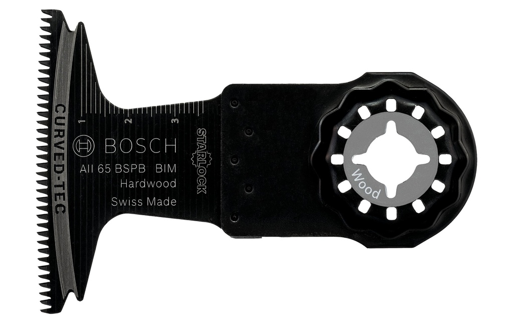 Bosch Professional Lame de scie plongeante BIM AII 65 BSPB Bois dur, 40 x 65 mm