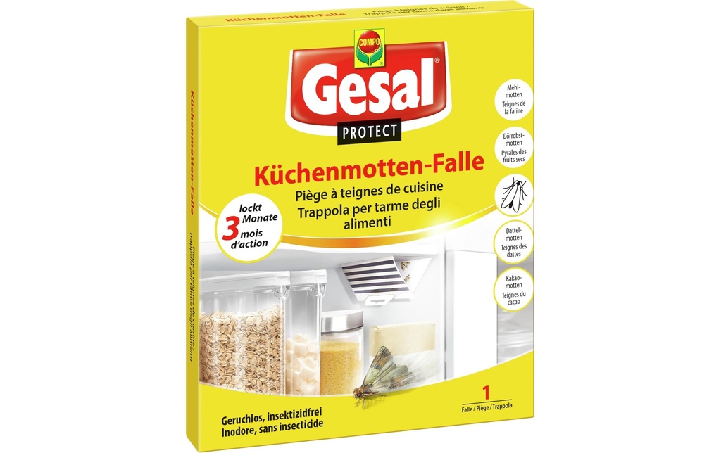 Gesal Piège à mites de cuisine Protect 1 pièce