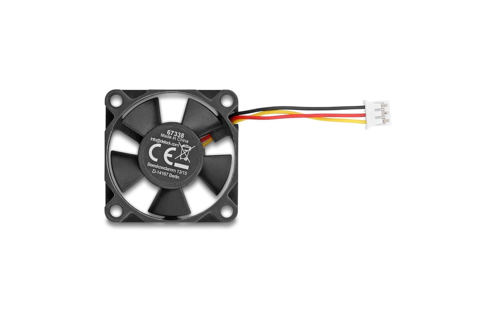 Delock Ventilateur PC 12 V DC, 35 x 35 x 10 mm