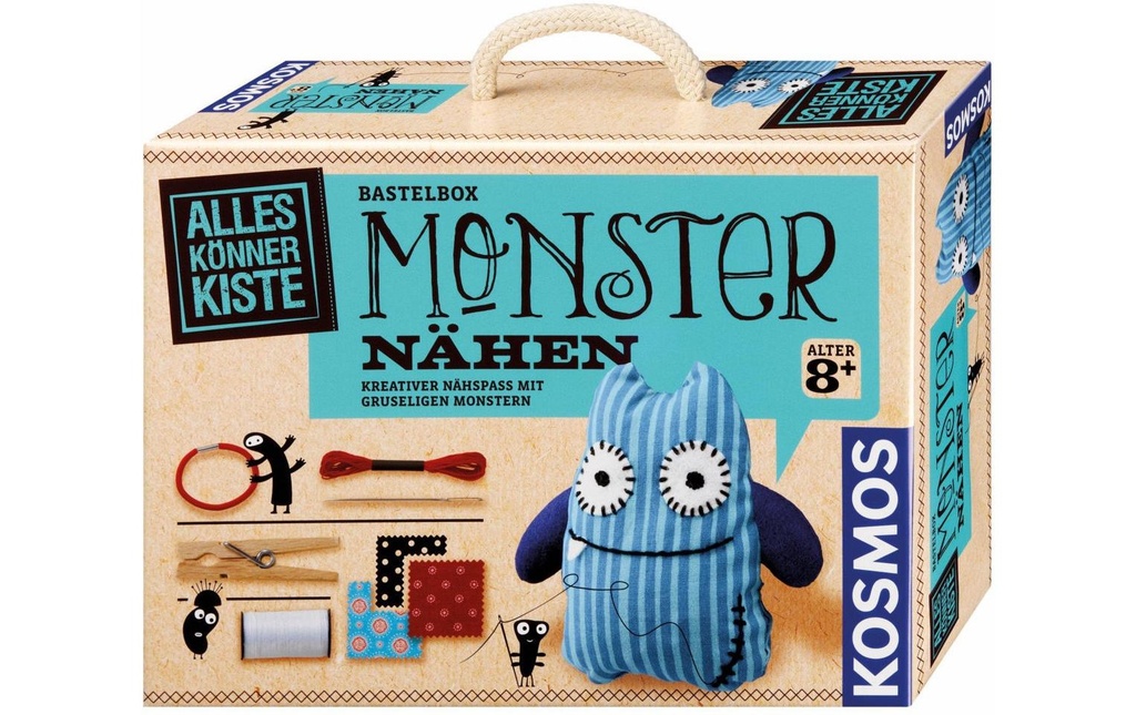 Kosmos Boîte de bricolage Monster Nähen