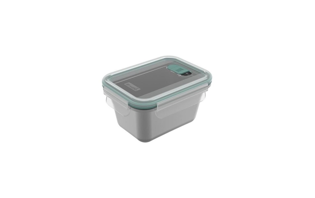 Rotho Boîte en acier inoxydable avec couvercle NALA 0.7 l, Argenté