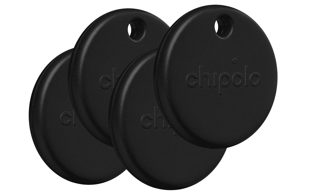 Chipolo POP Lot de 4 Noir