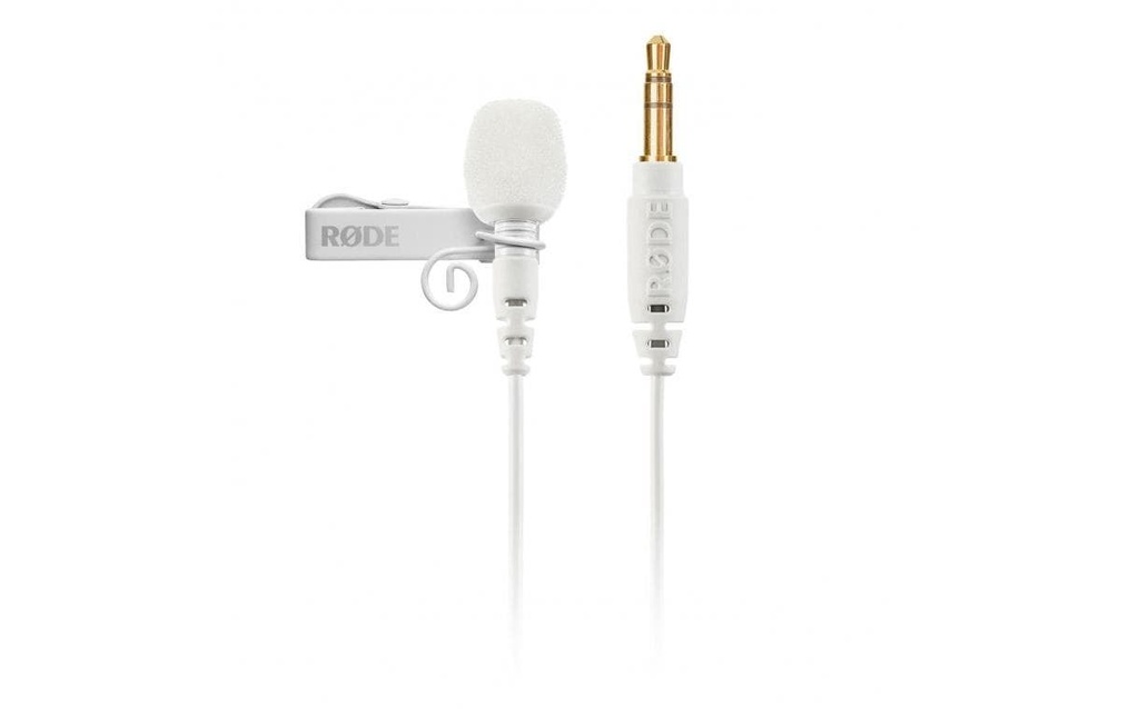 Rode Microphone Lavalier GO Blanc