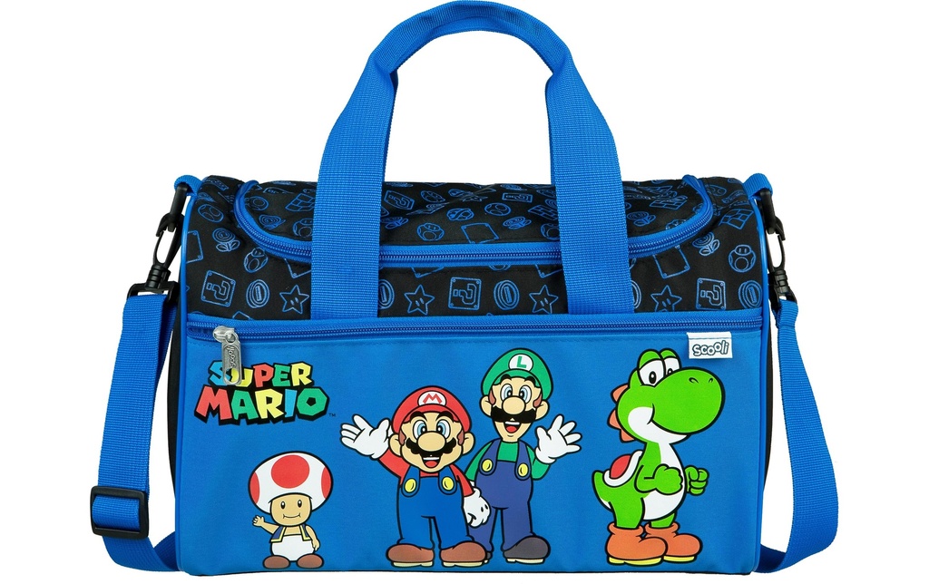 Scooli Sac de gym Super Mario 8 l
