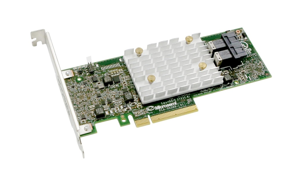 Adaptec Contrôleur RAID 8 Port SATA3/SAS3 Smart-RAID 3102E-8i