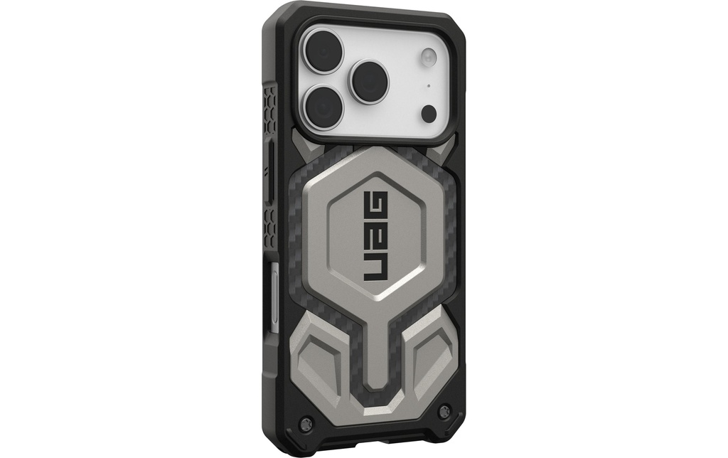 UAG Coque arrière Monarch Pro MS iPhone 17 Pro Titan