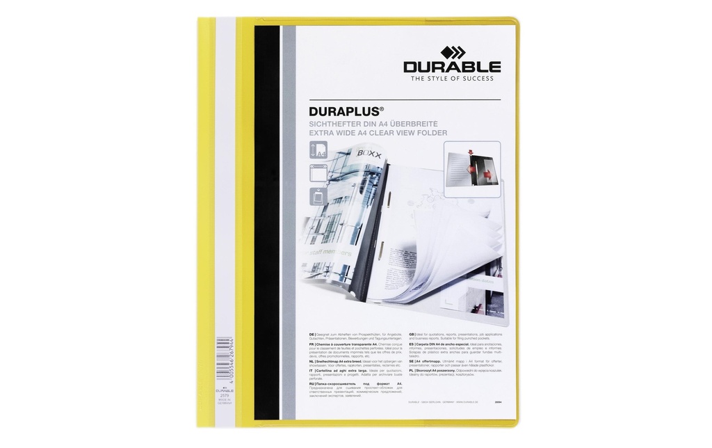DURABLE Dossiers Duraplus jaune