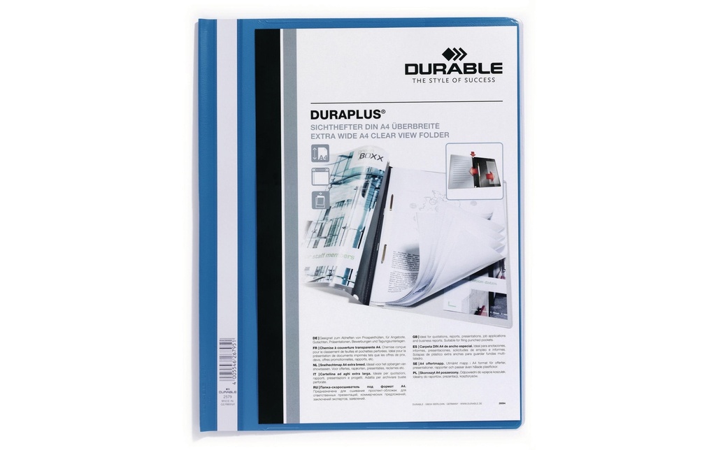 DURABLE Dossiers Duraplus bleu