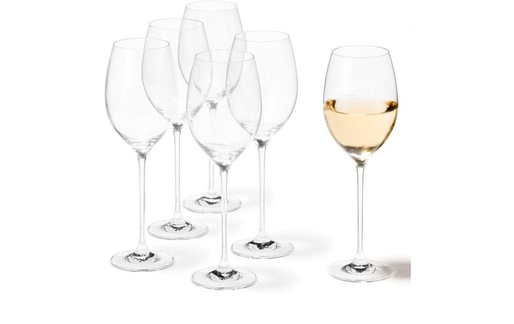 LEONARDO Verre à vin blanc Cheers 400 ml, 6 Pièce/s, Transparent