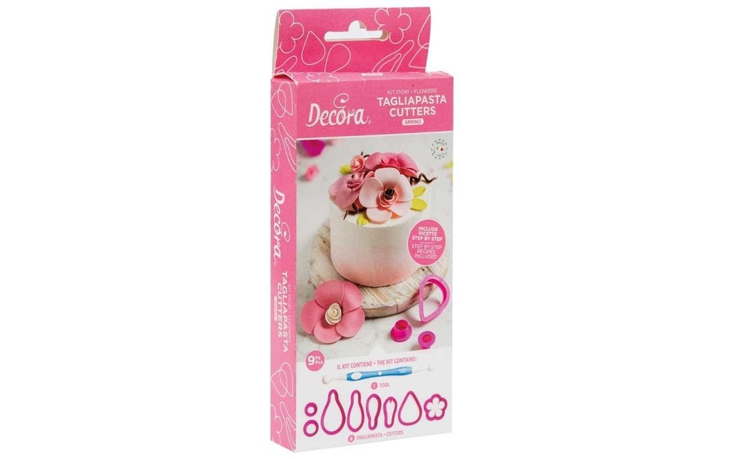 Decora Impression Fleurs Rose