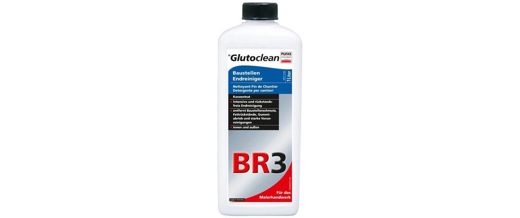 Glutoclean Nettoyeur final de chantier BR3 1 l, 1 Pièce/s