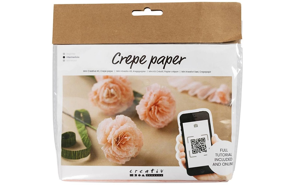 Creativ Company Kits de bricolage Set de papier crépon Clous de girofle