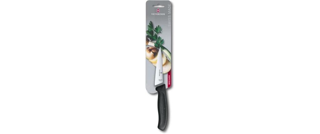 Victorinox Couteau de chef Swiss Classic Noir, 12 cm