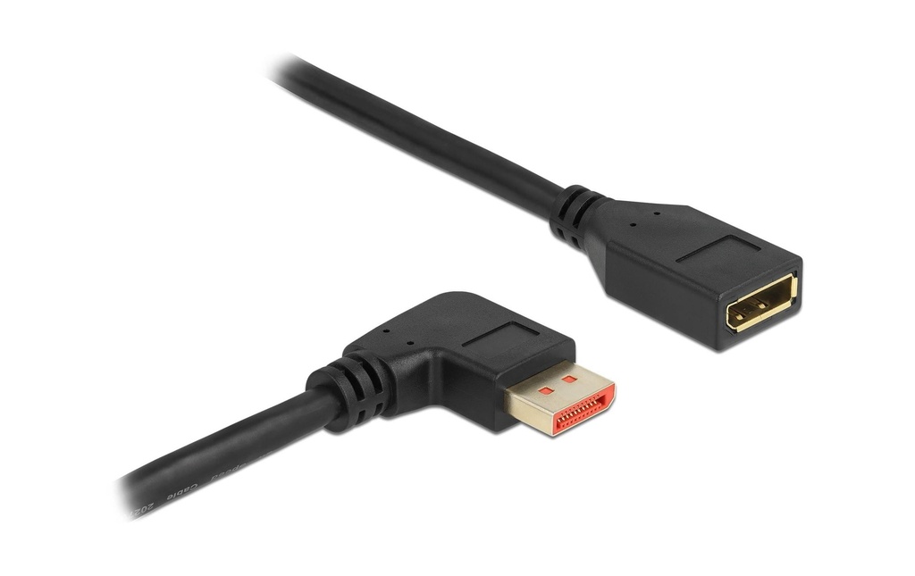 Delock Câble de prolongation Angle droit DisplayPort, 1 m