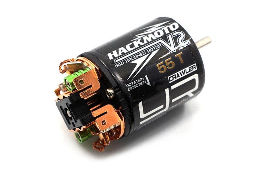 Yeah Racing Moteur à brosses Hackmoto V2 540 55T