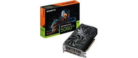 Gigabyte Carte graphique GeForce RTX 5060 Ti WINDFORCE MAX OC 16G
