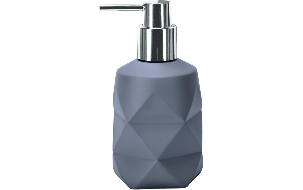 Kleine Wolke Distributeur de savon Crackle 200 ml, Gris foncé