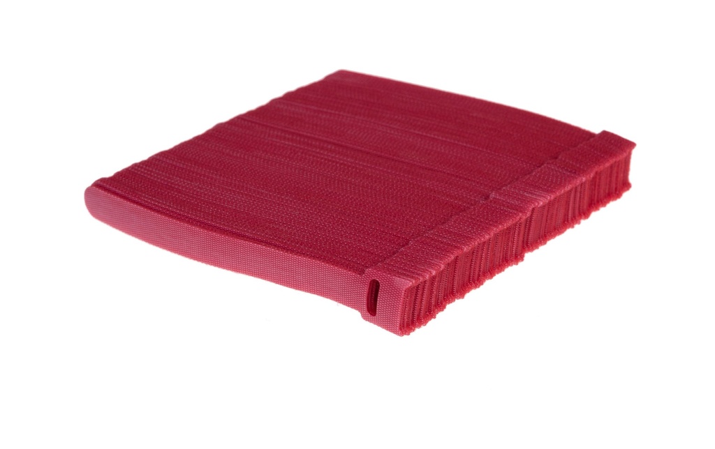 FASTECH Serre-câble auto-agrippant ETK-3-1 13 x 150 mm Rouge, 100 pièces